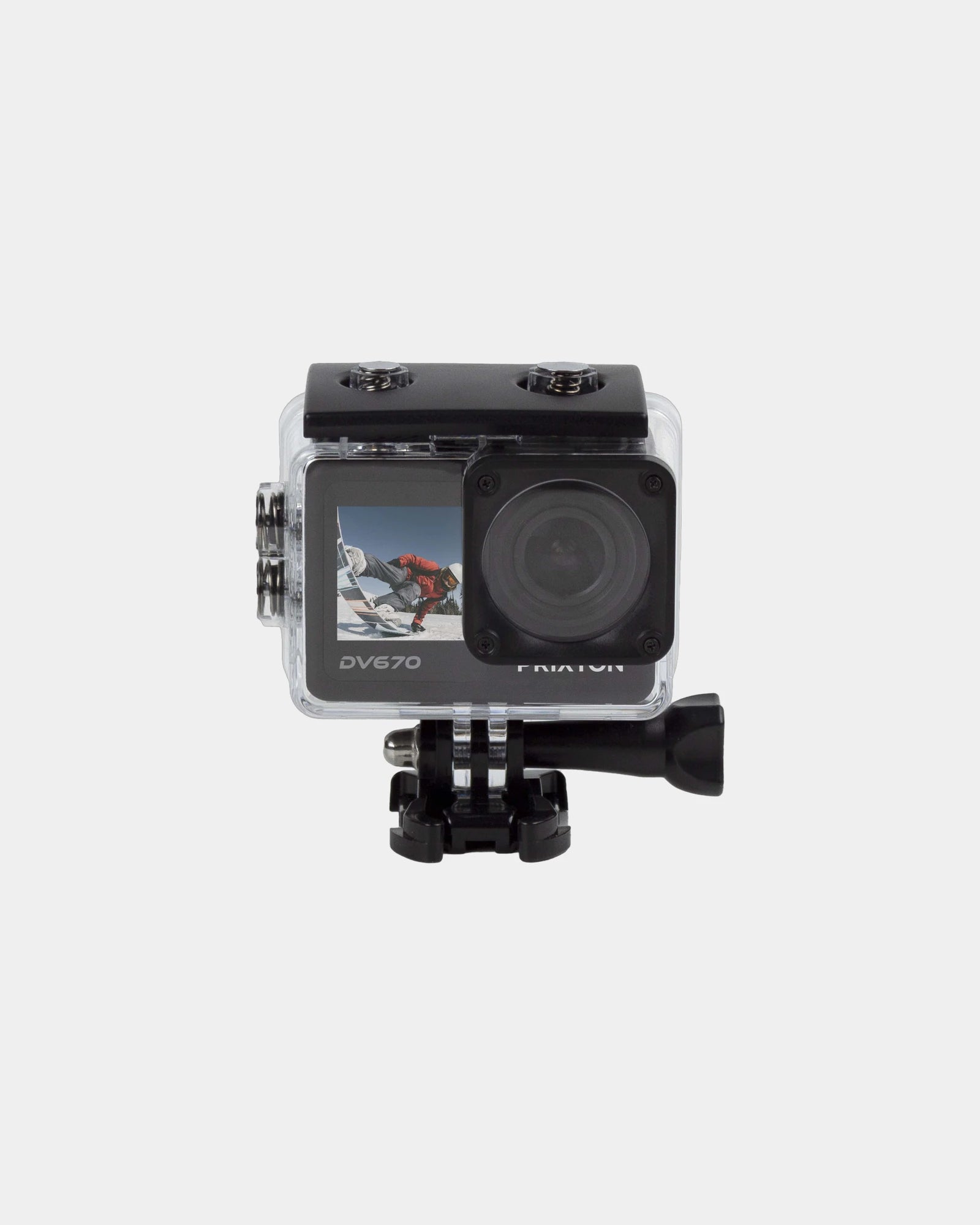 Videocamera d'azione 4K doppio schermo da personalizzare - 1